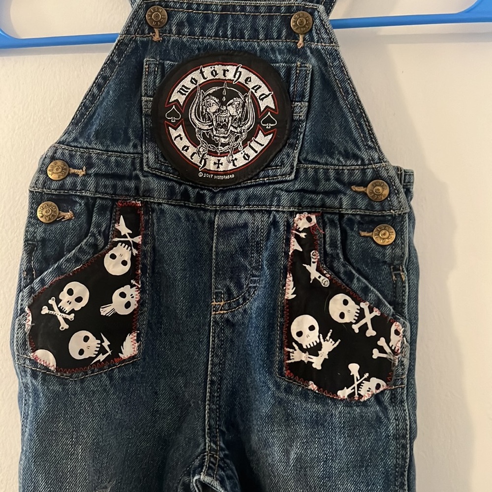 Motörhead Handmade Overalls 6-12 Months - Picture 4 of 7